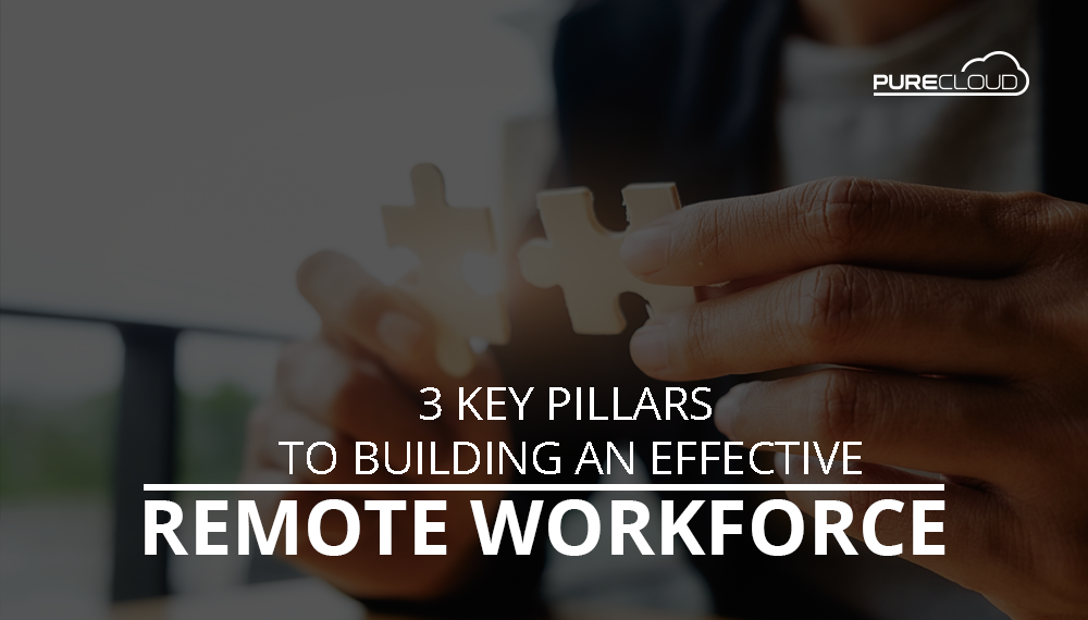 3 Key Pillars to Building an Effective Remote Workforce