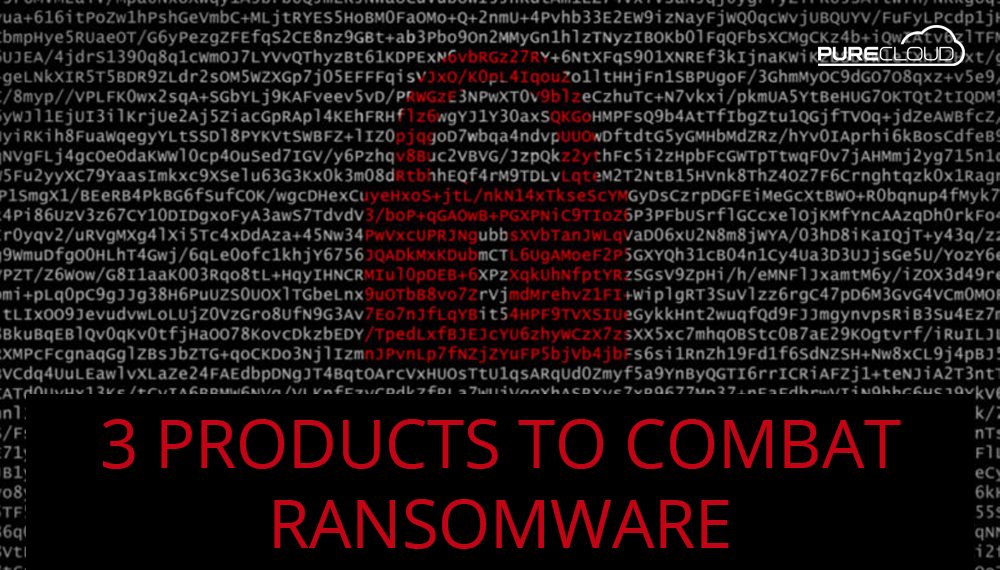 Products to Combat Ransomware