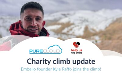 Kyle Raffo Joins Our Charity Climb