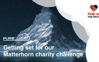 Getting set for our Matterhorn charity challenge