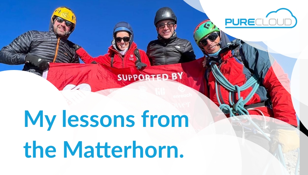 Jamie: Lessons I’ve learned climbing the Matterhorn