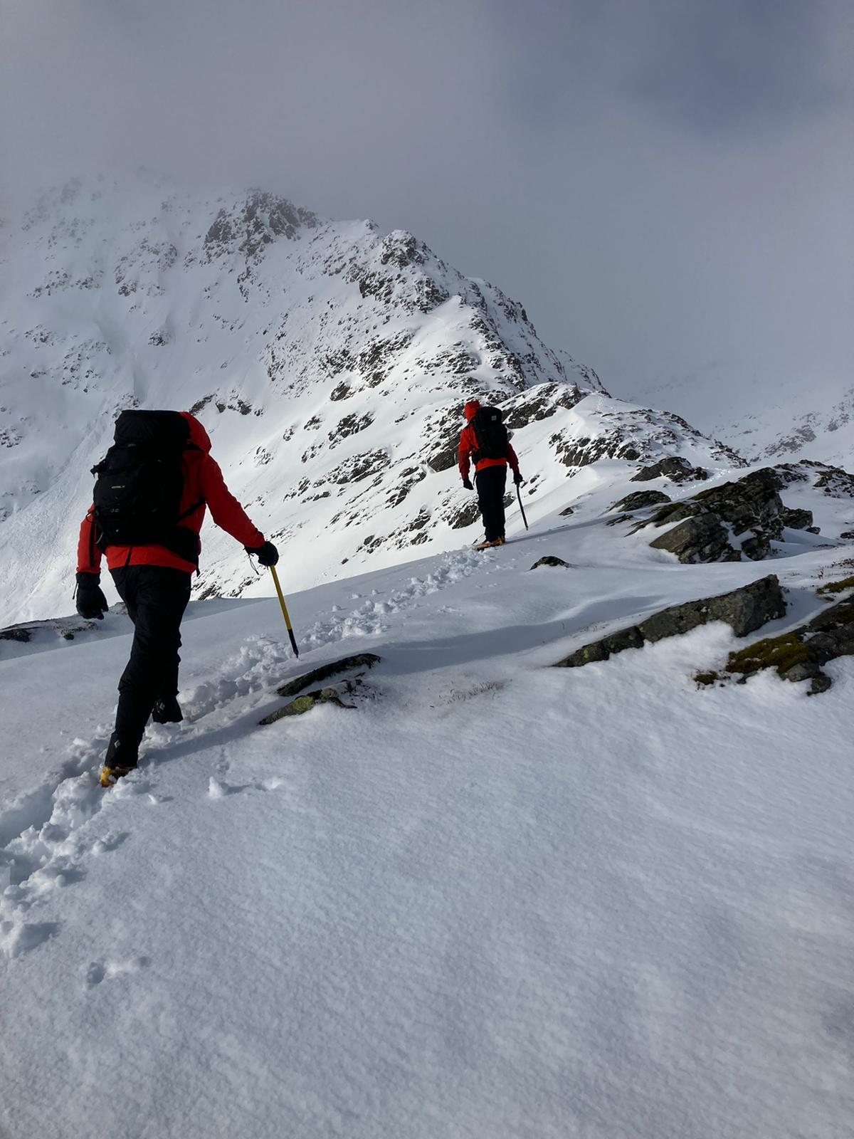 People climibing the Matterhorn charity